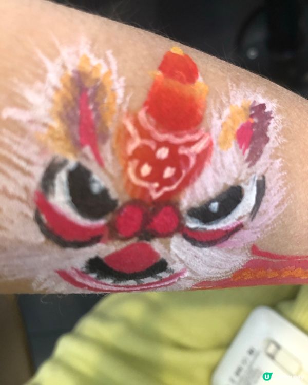 醒獅桃花，新年畫出好意頭！🧧🎨