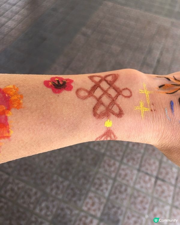 醒獅桃花，新年畫出好意頭！🧧🎨