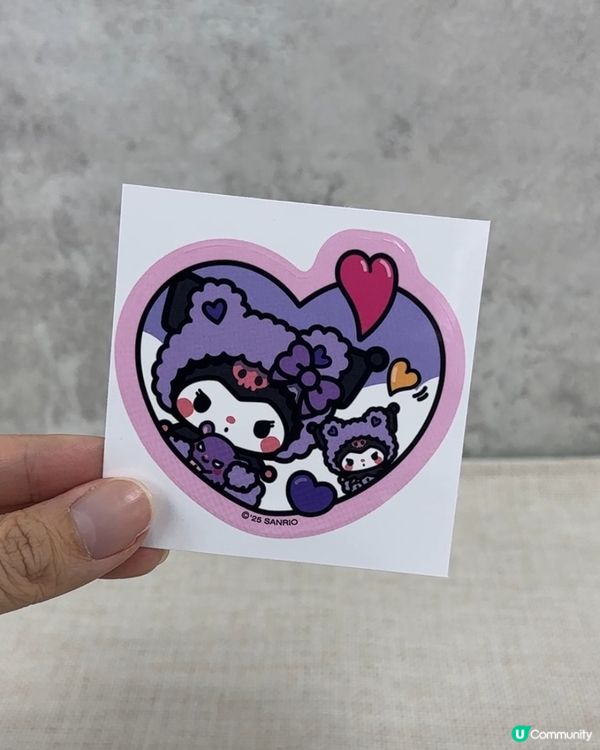 韓國人氣My Melody&Kuromi杯麵！附送超可愛閃閃貼紙