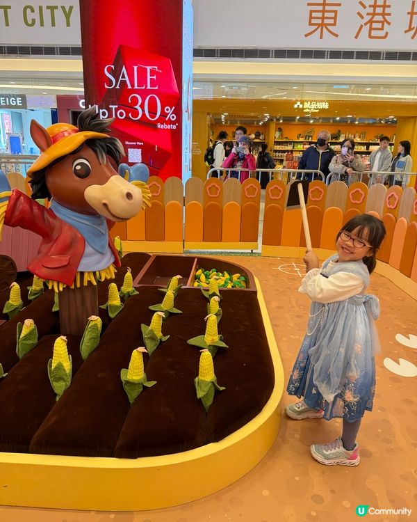 農曆新年去東港城！駿馬樂園等你玩！🐴✨