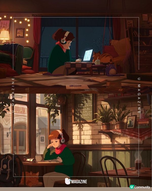Lofi Girl在巴黎開咖啡店？告別多年螢幕陪伴！讀書女孩走進現實！