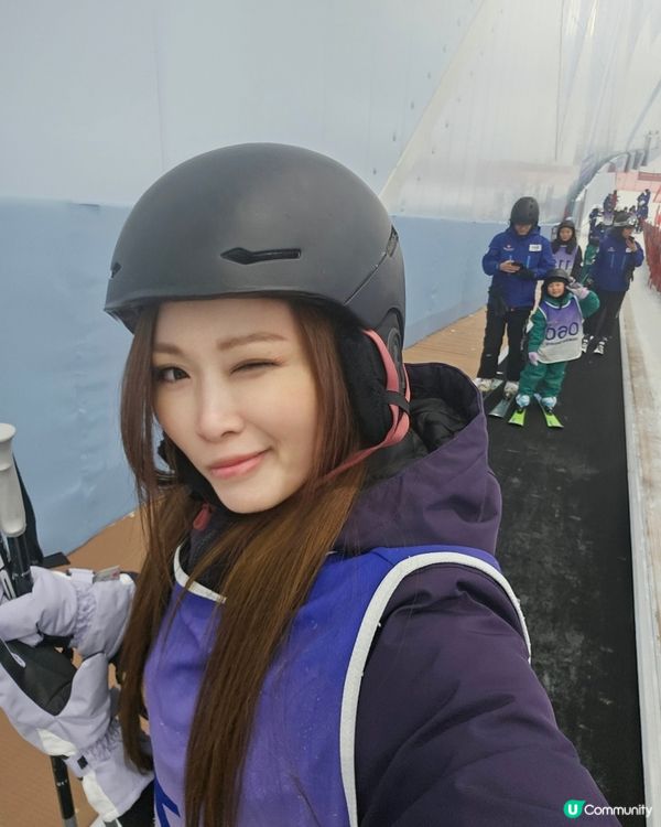 芷宸初體驗滑雪！❄️⛷️