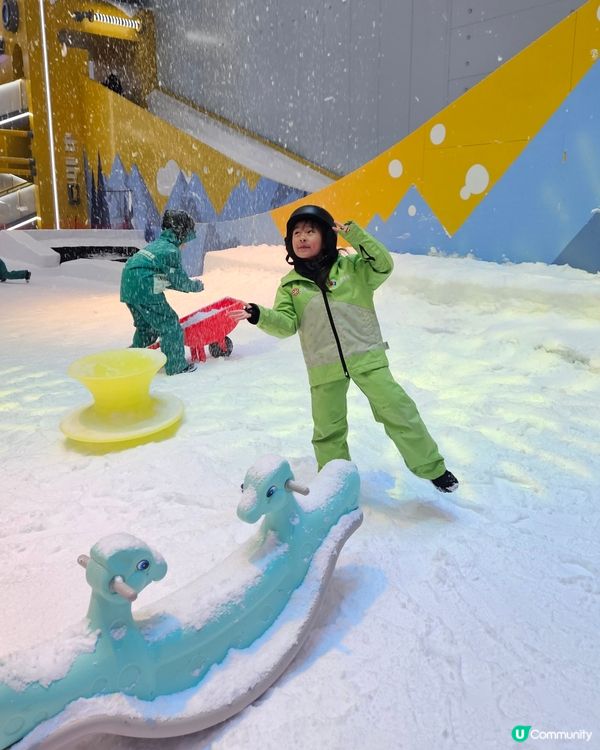 芷宸初體驗滑雪！❄️⛷️