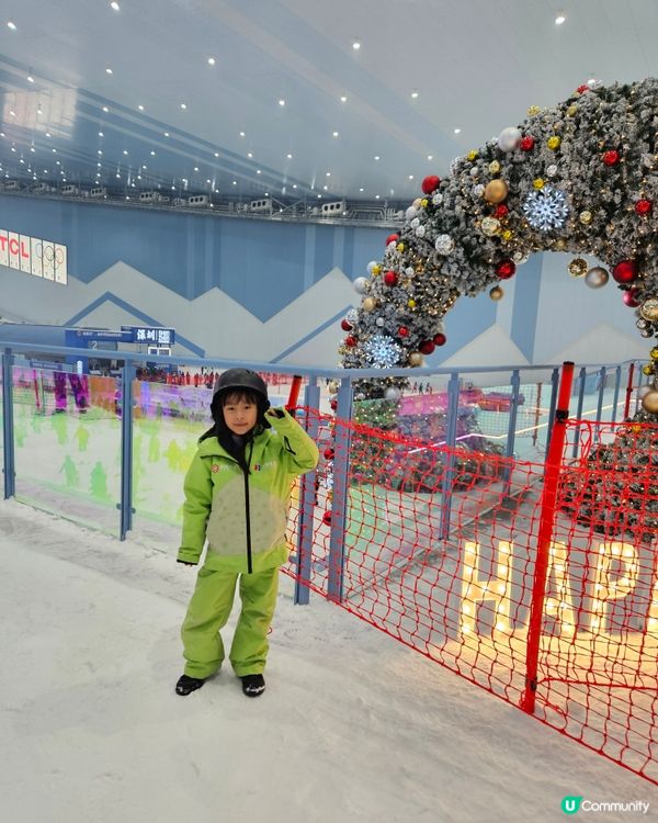 芷宸初體驗滑雪！❄️⛷️