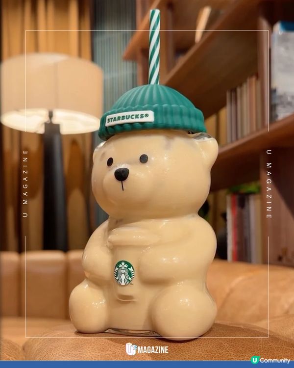 Starbucks熊仔玻璃杯香港開售！爆紅Bearista冷飲杯不用找代購