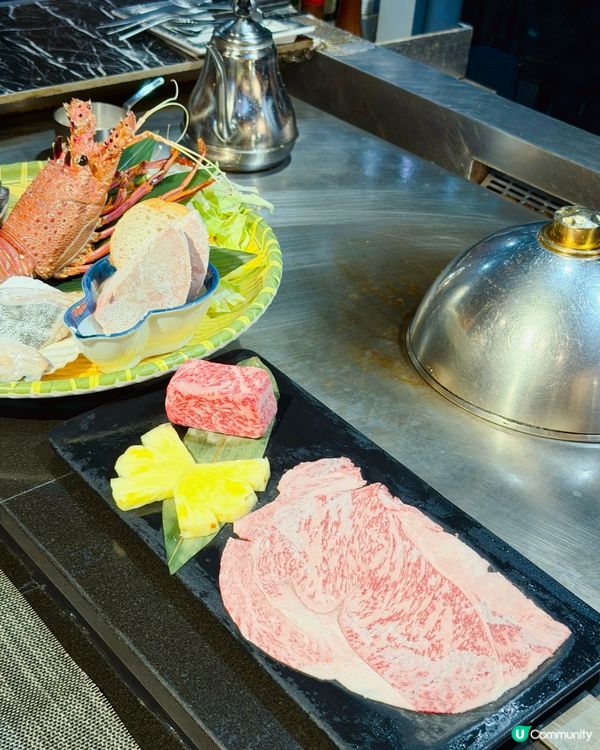 跟閨蜜聚會相約去吃吃鐵板燒盛宴🥰選了位於尖沙咀的｢秋田｣~來...