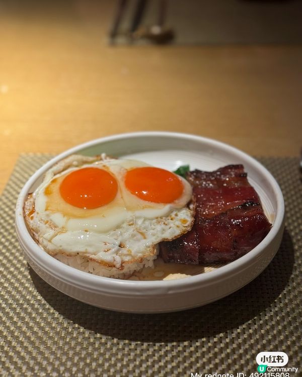 ［鋒膳］ 香港太陽蛋叉燒飯！🇯🇵🍳🥢