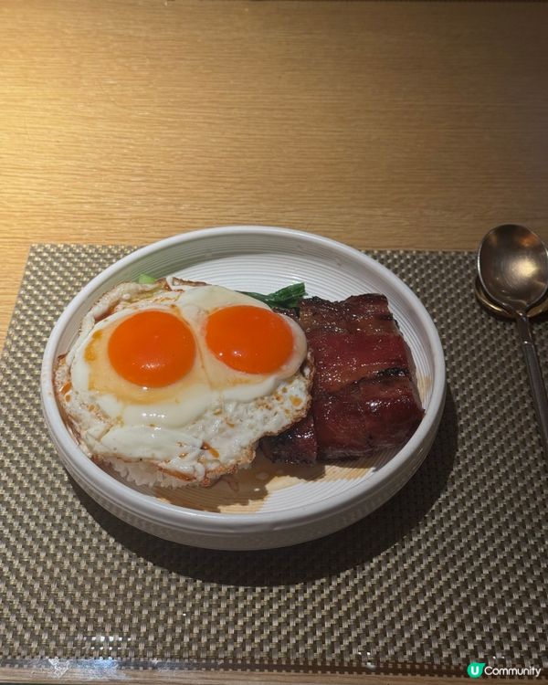 ［鋒膳］ 香港太陽蛋叉燒飯！🇯🇵🍳🥢