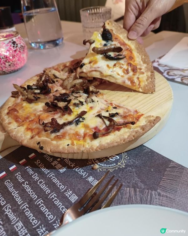 巨型芝士輪🧀  即場拌煮卡邦尼意粉🍝慶生紀念日求婚好地方