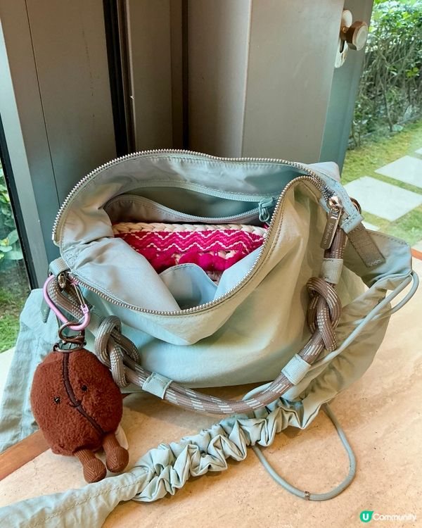 [好物分享]薄荷綠小包👜 側揹斜揹都靚！💚