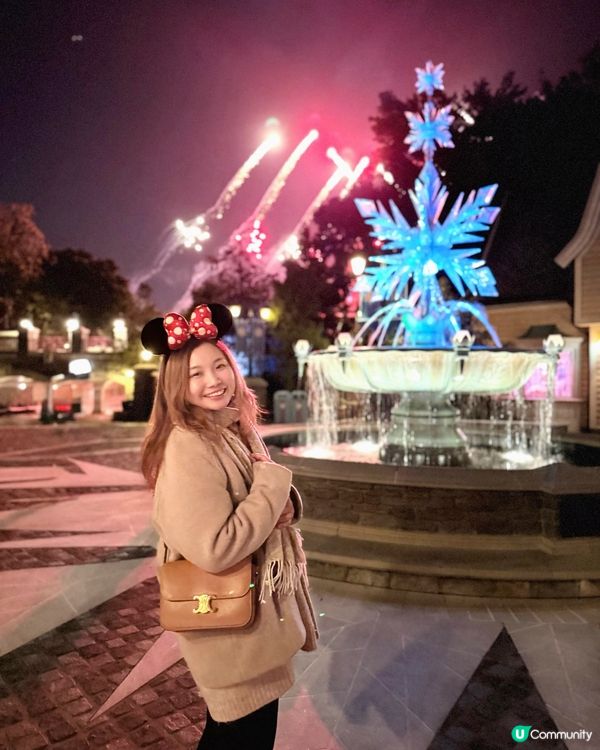 迪士尼煙花原來可以盡情打卡！