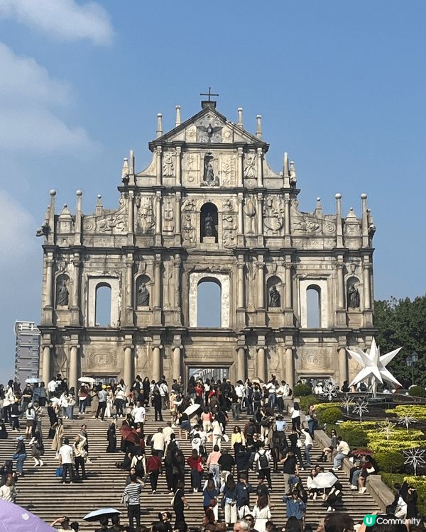 今年聖誕我冇特登去啲華麗地方慶祝，反而臨時起意走咗去澳門大三...