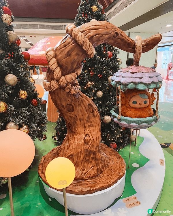 今個聖誕，PUCKY特別與一眾精靈和豆子生物來到德福廣場，帶...