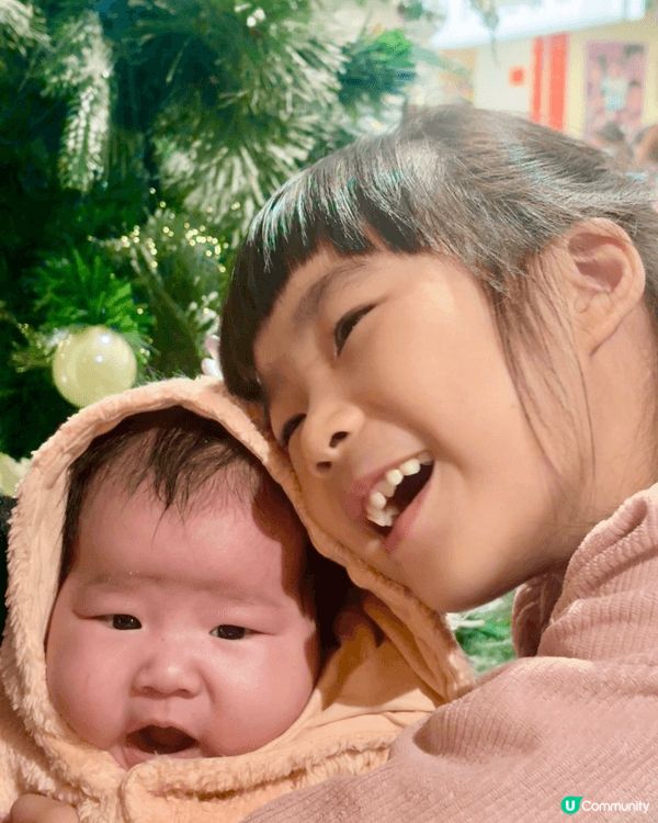 聖誕節🎄之之家姐👧🏻梗係要帶埋妹妹👶🏻四周圍去玩去打卡啦🥰🎈...