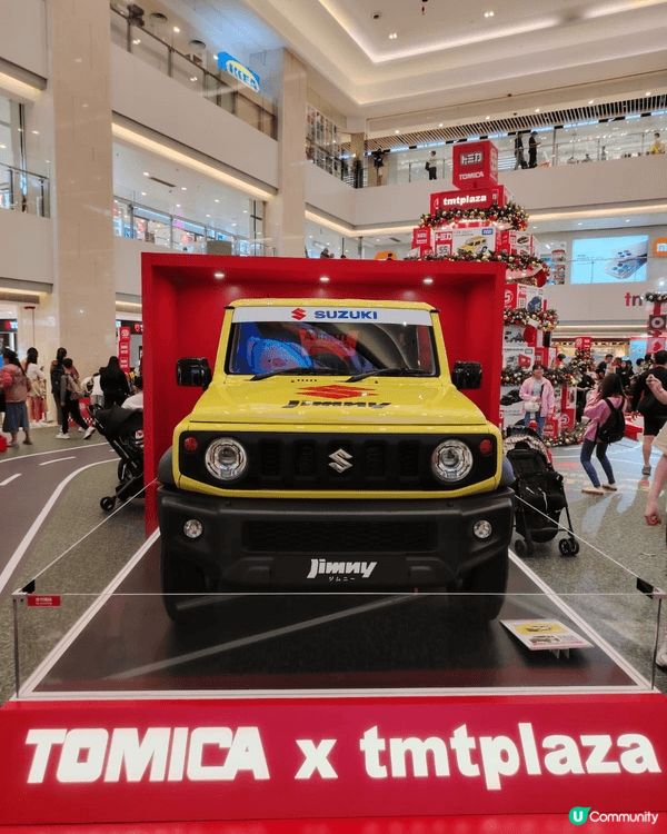 冬至帶小朋友去左屯門做冬食飯，經過屯門市廣場有tomy車展，...