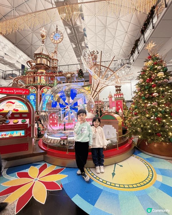 香港國際機場2025年聖誕展覽「Enchanted Chri...
