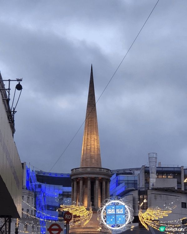 英國倫敦麗晶街 (Regent Street)，為於市中心購...