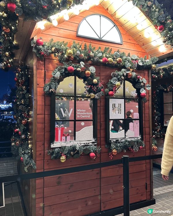 睇廣告見中環有大型的聖誕裝飾，所以特地過去睇吓，周圍都好多人...