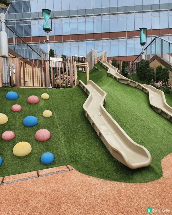 【元朗親子放電首選！朗壹廣場「彈彈跳聖誕列車」吹氣樂園登場🎄...