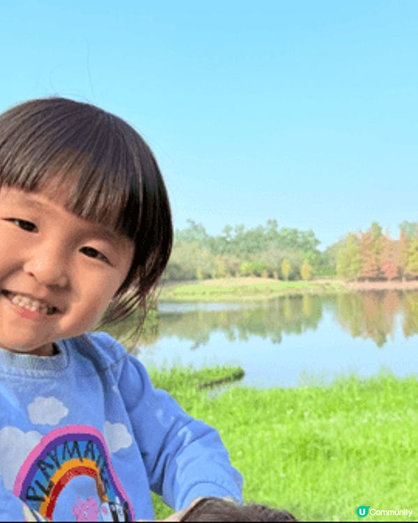 聖誕節帶住三個小朋友去香港濕地公園