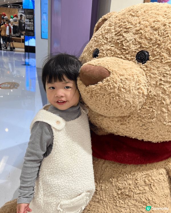 今年沙田新城市廣場真係好靚☺️仲有條瀡滑梯免費玩！