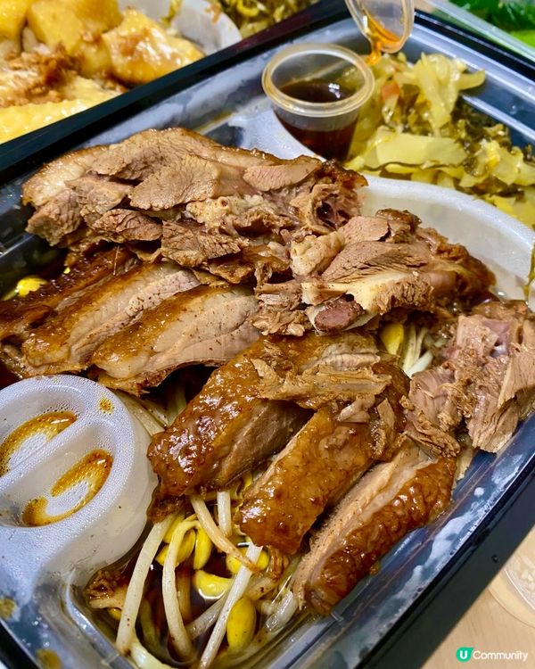 $58足料滷水鵝飯有驚喜😋