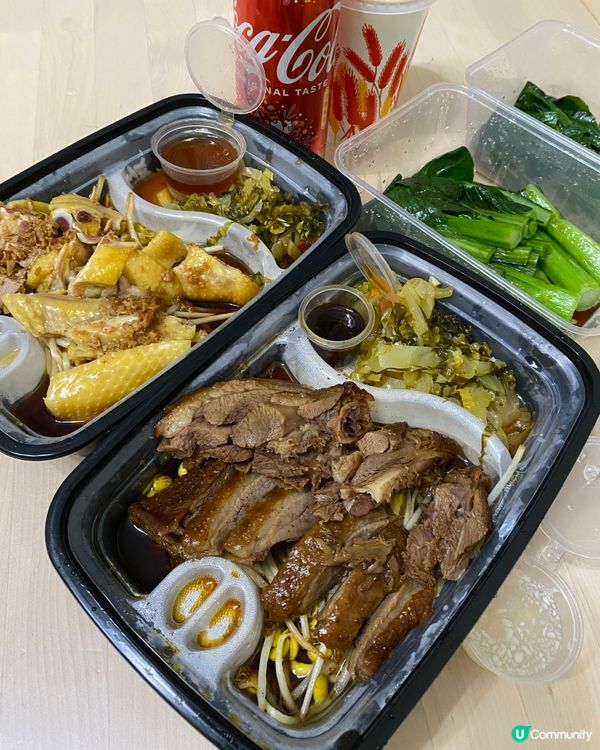 $58足料滷水鵝飯有驚喜😋