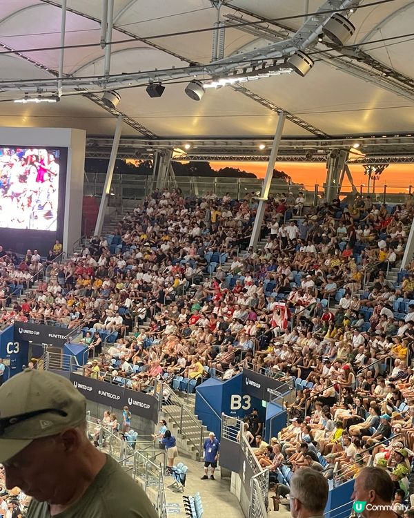 悉尼八強賽🔥現場震撼！