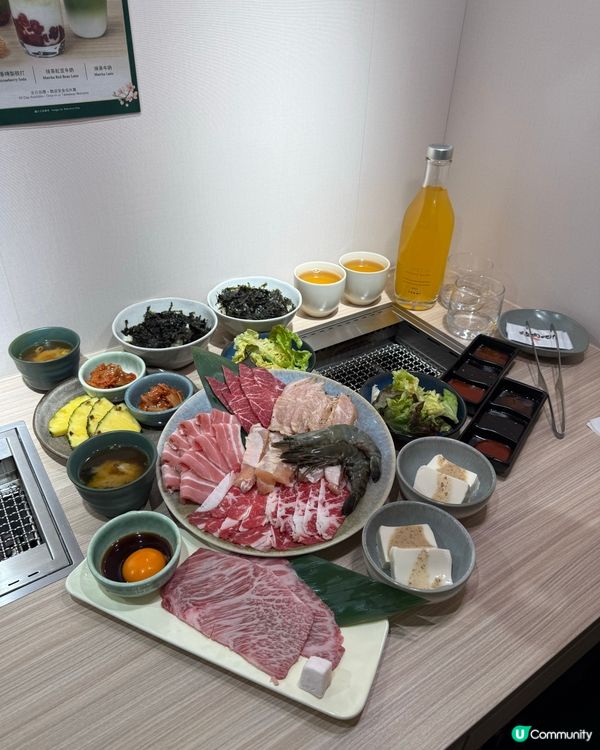 日系簡約の高質一人燒肉店