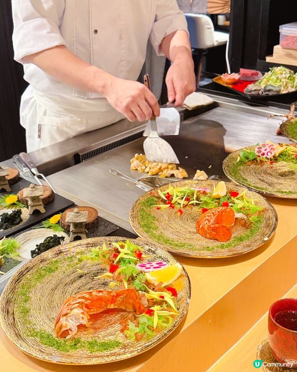 相約喜歡鐵板燒嘅美美友人💗 到銅鑼灣瀧宴品嚐｢宫崎和牛龍蝦套...