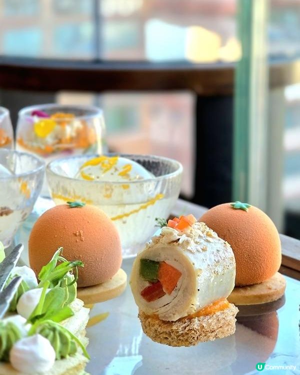 酒店下午茶贈貨裝護膚品♥