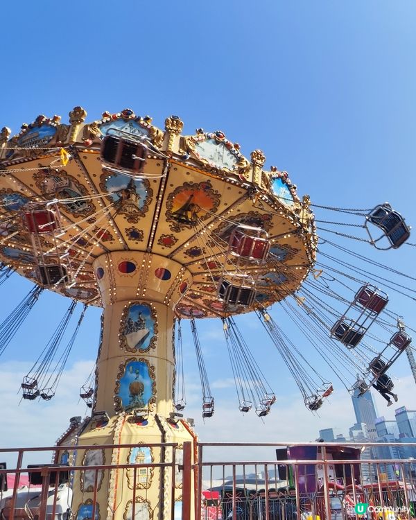 嘉年華癲返日！孫仔開心我更開心！🎡🧸✨