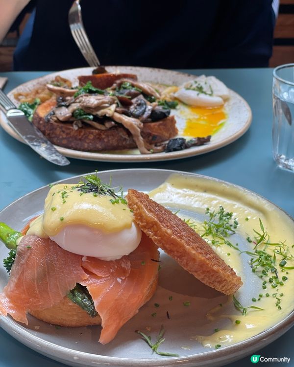 花海裡的早午餐驚喜