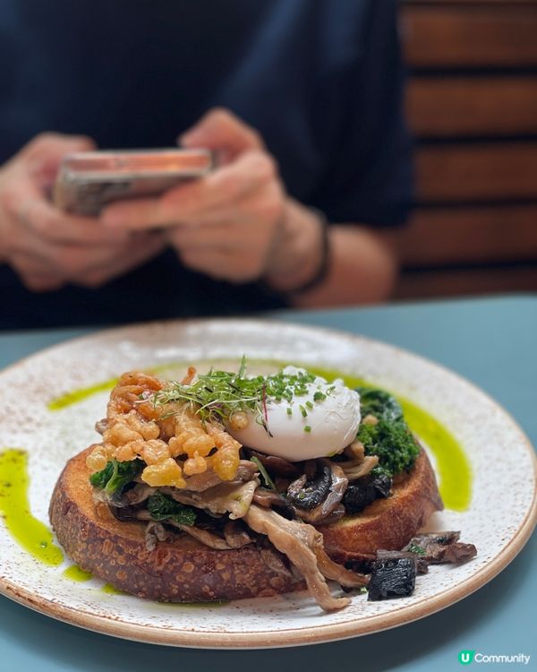 花海裡的早午餐驚喜