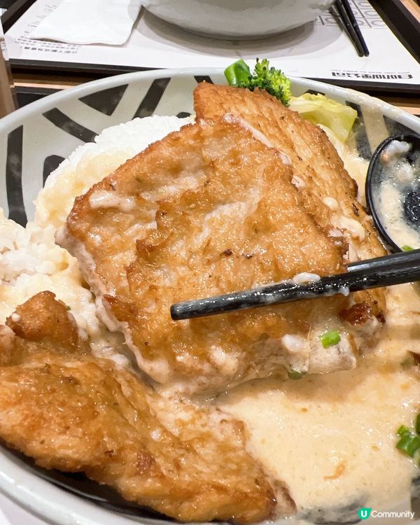 白咖喱香茅豬扒飯必食😋