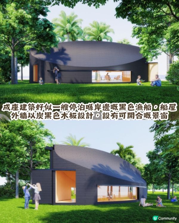 深圳灣公園新開3間海景小木屋餐廳🍴坐擁2.7公里海岸線🌊...