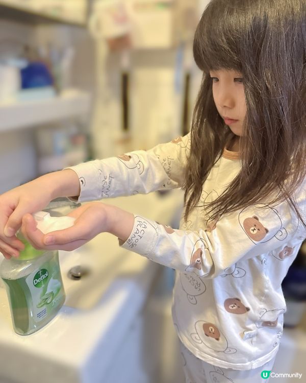 囡囡洗手唔再紅腫痕！🤩