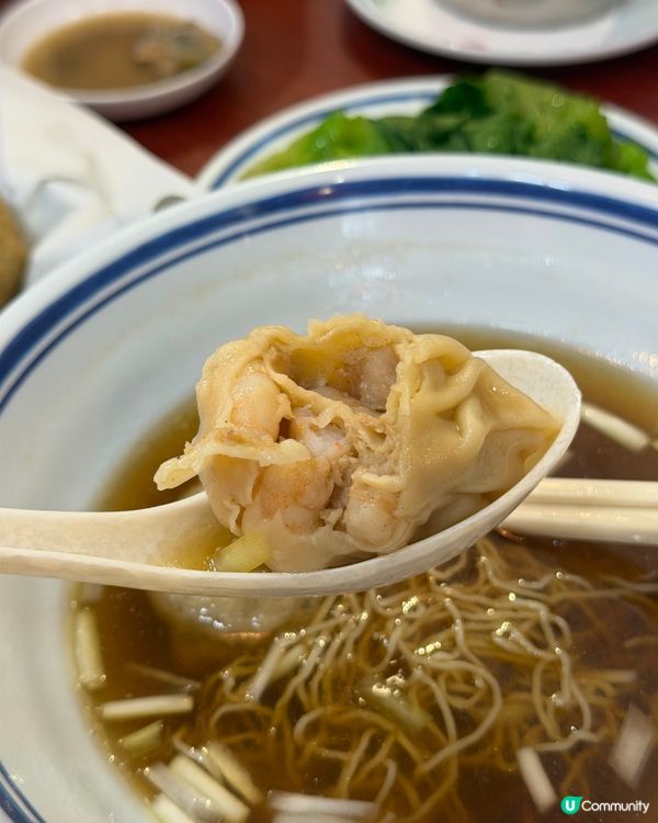 香港味道🇭🇰 超大粒虎蝦雲吞🦐！