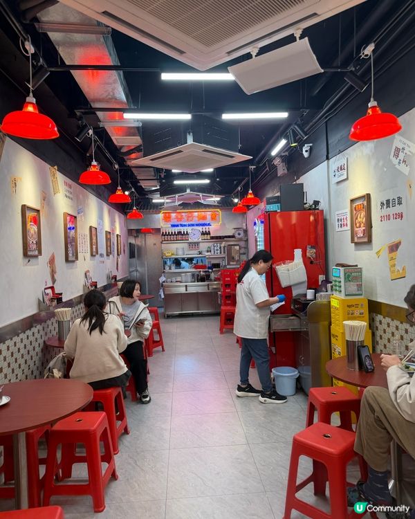 香港味道🇭🇰 超大粒虎蝦雲吞🦐！