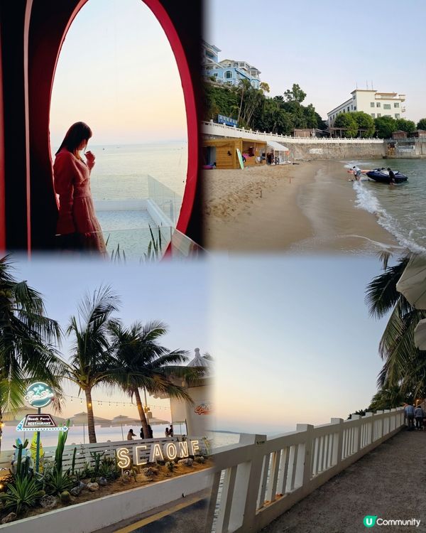 🤍深圳必去！絶美海景~ 希臘式聖托里尼海景民宿🌊