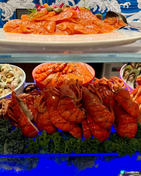 灣仔⭐️自助餐擦餐勁！龍蝦鮑魚片皮鵝！🦞🔥