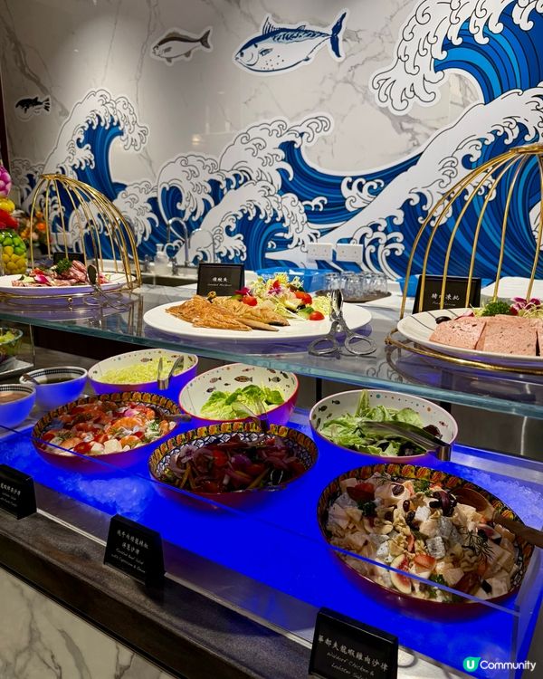 灣仔⭐️自助餐擦餐勁！龍蝦鮑魚片皮鵝！🦞🔥