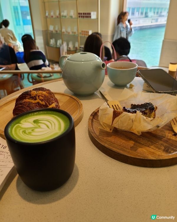 海港城海景咖啡☕️ 喘息好去處！