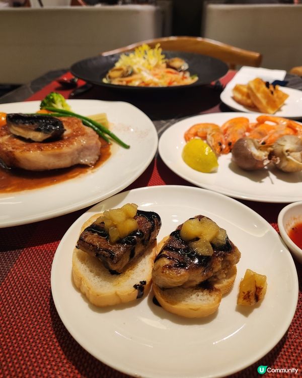 荃灣悅品半自助晚餐🤤｜主菜+任食吧！