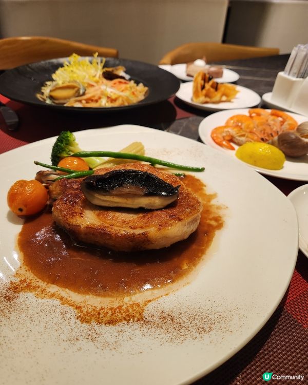 荃灣悅品半自助晚餐🤤｜主菜+任食吧！