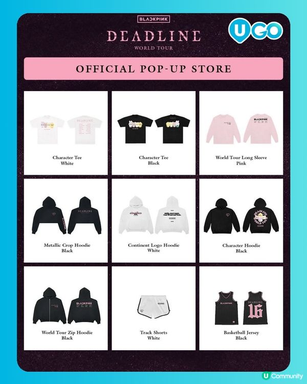 【BLACKPINK期間限定店快閃啟德🖤🩷】