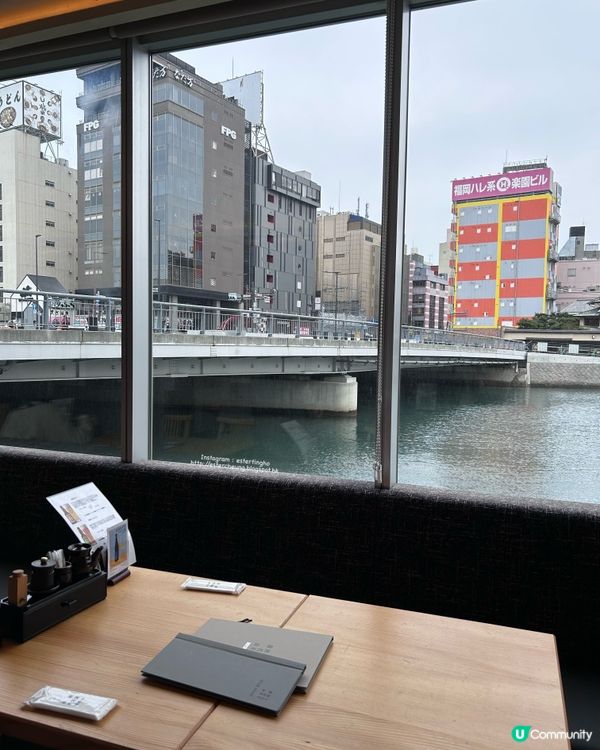 福岡必食 💕 望住河川美景。嘆炭烤鰻魚飯