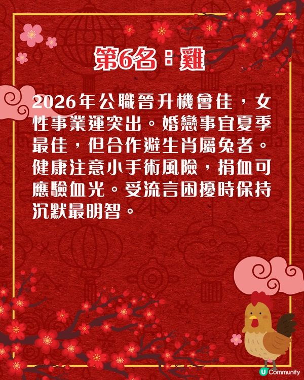 七師傅2026馬年運程🍊揭曉12生肖運勢排行榜🤩屬虎者忌鋒芒畢露❗