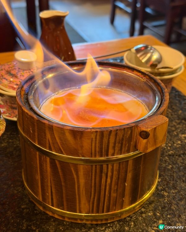 超濃郁嘅花膠雞湯底😍