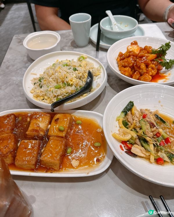 朗豪坊高CP值中菜晚餐｜免加一＋免費鴨骨湯